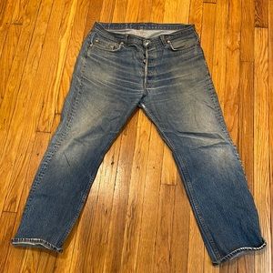 Vintage Levi’s blue jeans